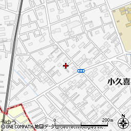 埼玉県白岡市小久喜167-16周辺の地図