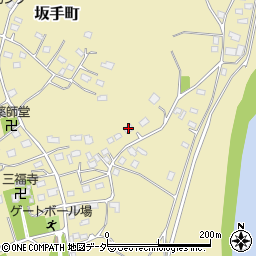 茨城県常総市坂手町895周辺の地図