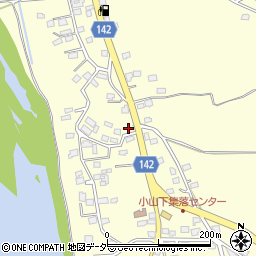 茨城県坂東市小山1405周辺の地図