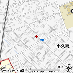 埼玉県白岡市小久喜167-4周辺の地図