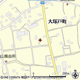 茨城県常総市大塚戸町509周辺の地図
