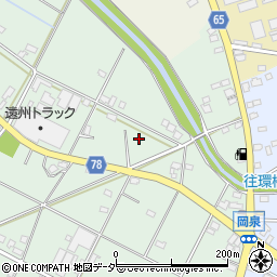 埼玉県白岡市岡泉1312周辺の地図
