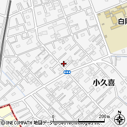 埼玉県白岡市小久喜209周辺の地図