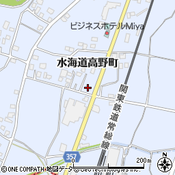 茨城県常総市水海道高野町2329周辺の地図