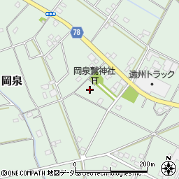 埼玉県白岡市岡泉1122周辺の地図