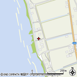 茨城県行方市島並170周辺の地図
