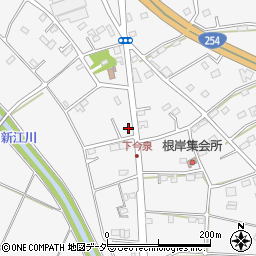 埼玉県東松山市今泉285-7周辺の地図