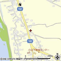 茨城県坂東市小山1617周辺の地図
