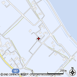 茨城県行方市矢幡70周辺の地図