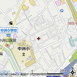 長野県諏訪市中洲2865-7周辺の地図