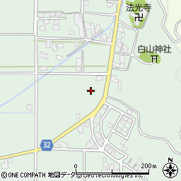 福井県福井市栃泉町周辺の地図