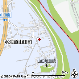 茨城県常総市水海道山田町975周辺の地図