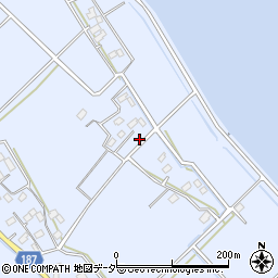 茨城県行方市矢幡74周辺の地図