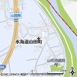 茨城県常総市水海道山田町916-5周辺の地図