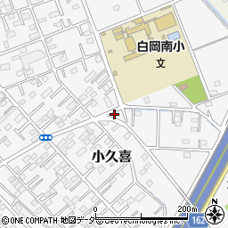 埼玉県白岡市小久喜553周辺の地図