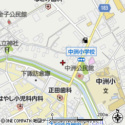 長野県諏訪市中洲3099周辺の地図