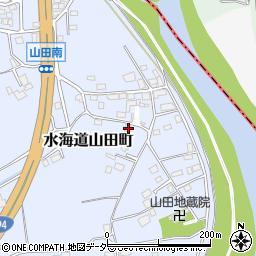 茨城県常総市水海道山田町917-4周辺の地図