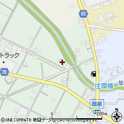 埼玉県白岡市岡泉1298周辺の地図