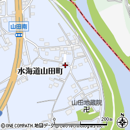 茨城県常総市水海道山田町918周辺の地図