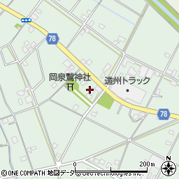 埼玉県白岡市岡泉1119-3周辺の地図