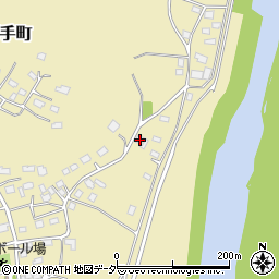 茨城県常総市坂手町817周辺の地図