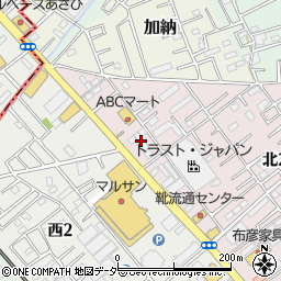 関根自動車工業有限会社周辺の地図