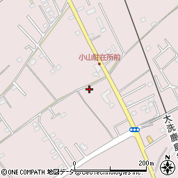 茨城県鹿嶋市小山1098周辺の地図
