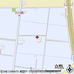 埼玉県春日部市立野543周辺の地図