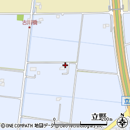 埼玉県春日部市立野671周辺の地図