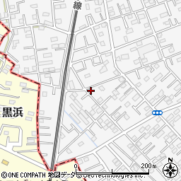 埼玉県白岡市小久喜177-7周辺の地図