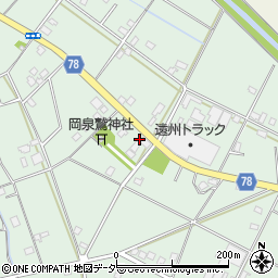 埼玉県白岡市岡泉1120周辺の地図