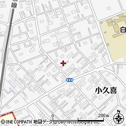 埼玉県白岡市小久喜205周辺の地図