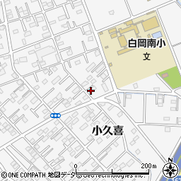 埼玉県白岡市小久喜557-7周辺の地図