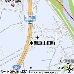 茨城県常総市水海道山田町993周辺の地図