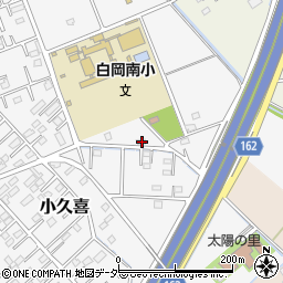 埼玉県白岡市小久喜521周辺の地図