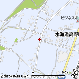 茨城県常総市水海道高野町200周辺の地図