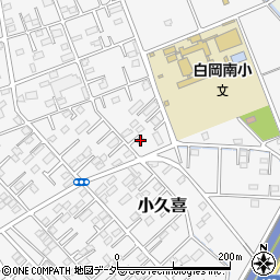 埼玉県白岡市小久喜557周辺の地図