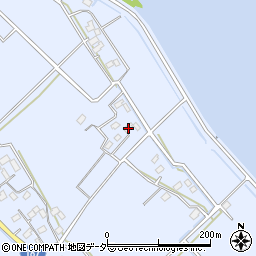 茨城県行方市矢幡75周辺の地図