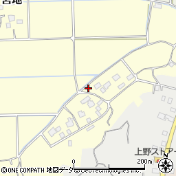 茨城県稲敷郡美浦村宮地72周辺の地図