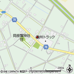 埼玉県白岡市岡泉1352-3周辺の地図