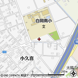 埼玉県白岡市小久喜516周辺の地図