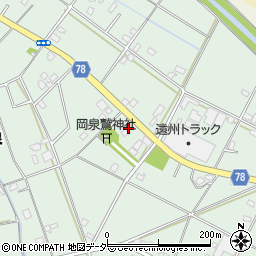 埼玉県白岡市岡泉1119周辺の地図