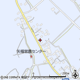 茨城県行方市矢幡562周辺の地図