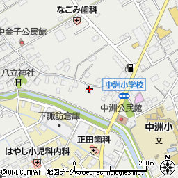 長野県諏訪市中洲3108周辺の地図