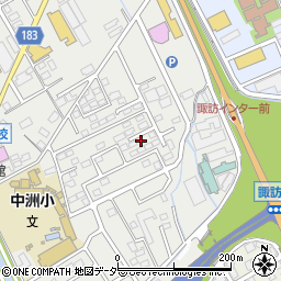 長野県諏訪市中洲2886周辺の地図