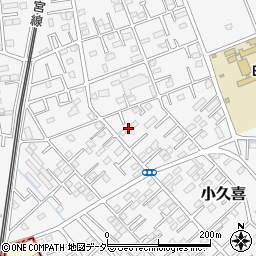 埼玉県白岡市小久喜204周辺の地図