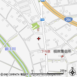 埼玉県東松山市今泉282周辺の地図