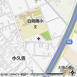 埼玉県白岡市小久喜520周辺の地図