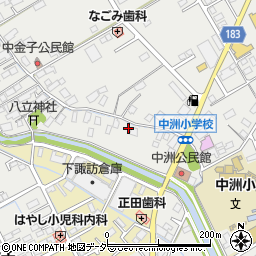 長野県諏訪市中洲3117周辺の地図