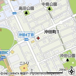 富士コムテック株式会社　諏訪支店周辺の地図